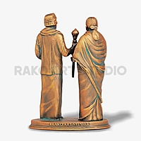 Dr.M.G. Ramachandran & Dr.J. Jayalalithaa Sculpture