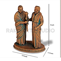 Dr.M.G. Ramachandran & Dr.J. Jayalalithaa Sculpture