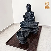 Buddha and water fountain Sculpture