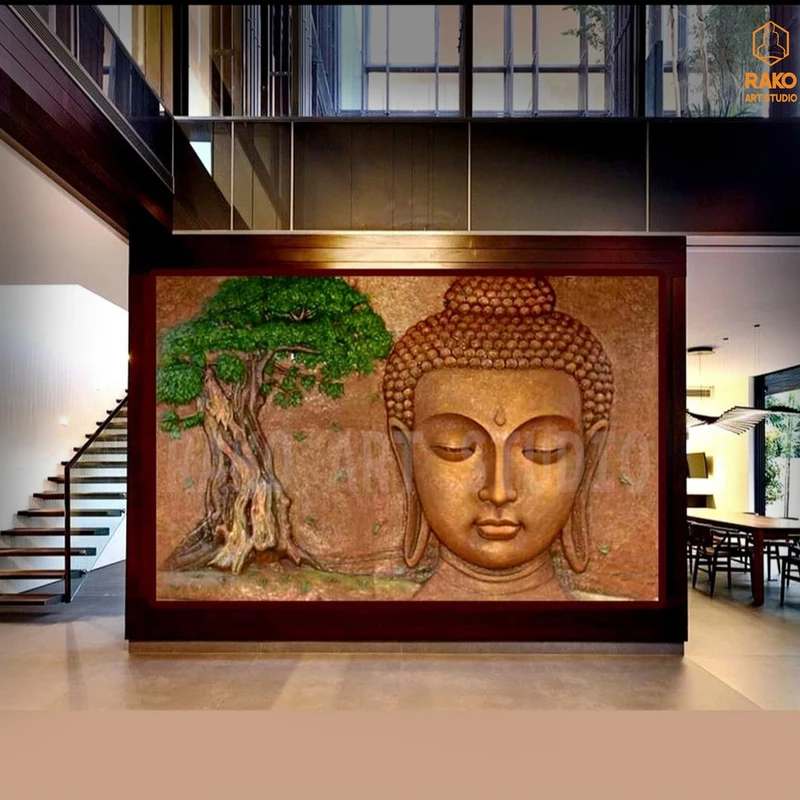 Buddha Wall Mural (A2)