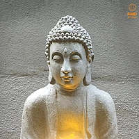 Buddha and water fountain Sculpture (A3)