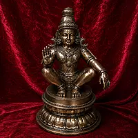Iyappan Metal Sculpture