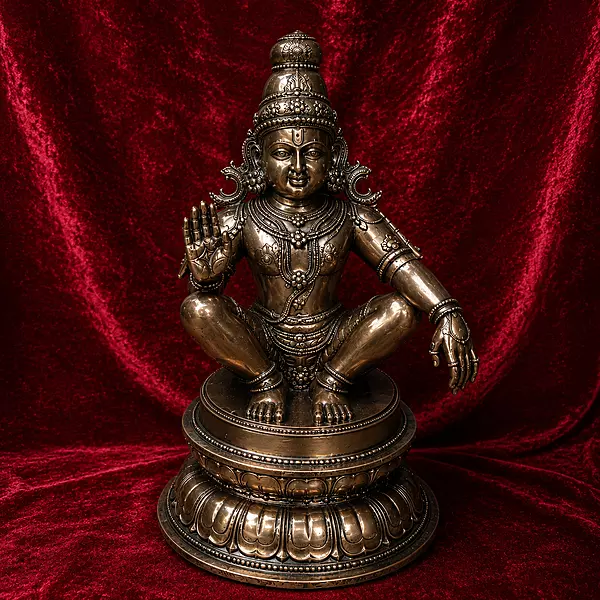 Iyappan Metal Sculpture