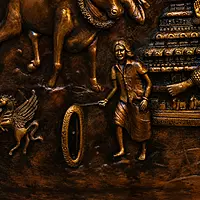 Tamil Festival Wall Mural Relief Sculpture