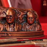 C. Joseph Vijay & Social Justice Leaders sculpture