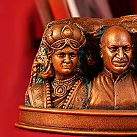 C. Joseph Vijay & Social Justice Leaders sculpture