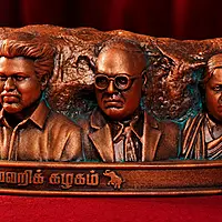C. Joseph Vijay & Social Justice Leaders sculpture