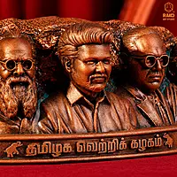 C. Joseph Vijay & Social Justice Leaders sculpture