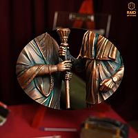 Dr.M.G. Ramachandran & Dr.J. Jayalalithaa Sculpture