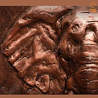 Elephant Wall Mural Sculpture