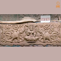 Gaja Lakshmi  Wall Mural Relief Sculpture