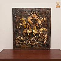 Horse Wall Mural Sculpture (A1)