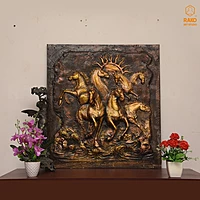Horse Wall Mural Sculpture (A1)
