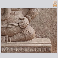 Karpaga Vinayagar Wall Mural Relief Sculpture