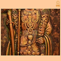 Murugan Wall Mural Relief Sculpture (A1)
