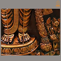 Murugan Wall Mural Relief Sculpture (A2)