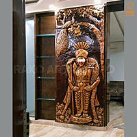 Murugan Wall Mural Relief Sculpture (A2)