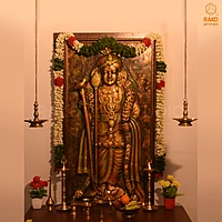 Murugan Wall Mural Relief Sculpture (A1)