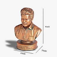 C. Joseph Vijay Portrait Sculpture