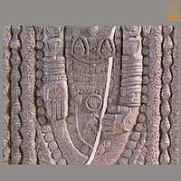 Perumal Wall Mural Relief Sculpture 03