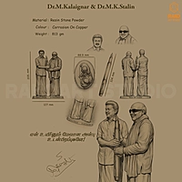 Stalin –Kalaignar Sculpture