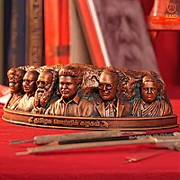C. Joseph Vijay & Social Justice Leaders sculpture