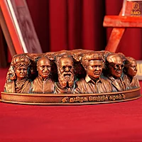 C. Joseph Vijay & Social Justice Leaders sculpture