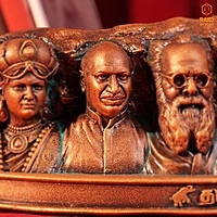 C. Joseph Vijay & Social Justice Leaders sculpture