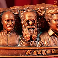 C. Joseph Vijay & Social Justice Leaders sculpture
