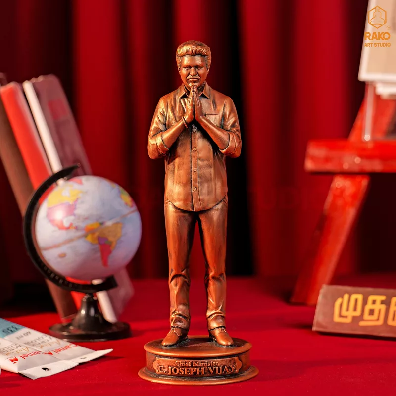 C. Joseph Vijay Full Figure Sculpture