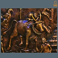 Tamil Festival Wall Mural Relief Sculpture