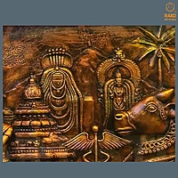 Tamil Festival Wall Mural Relief Sculpture