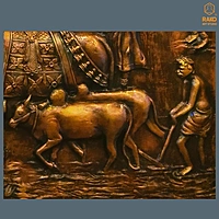 Tamil Festival Wall Mural Relief Sculpture
