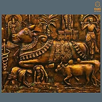Tamil Festival Wall Mural Relief Sculpture