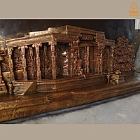 ThanjaiPeriya Kovil Wall Mural Relief Sculpture