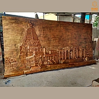 ThanjaiPeriya Kovil Wall Mural Relief Sculpture