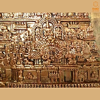 ThanjaiPeriya Kovil Wall Mural Relief Sculpture