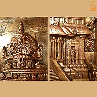 ThanjaiPeriya Kovil Wall Mural Relief Sculpture