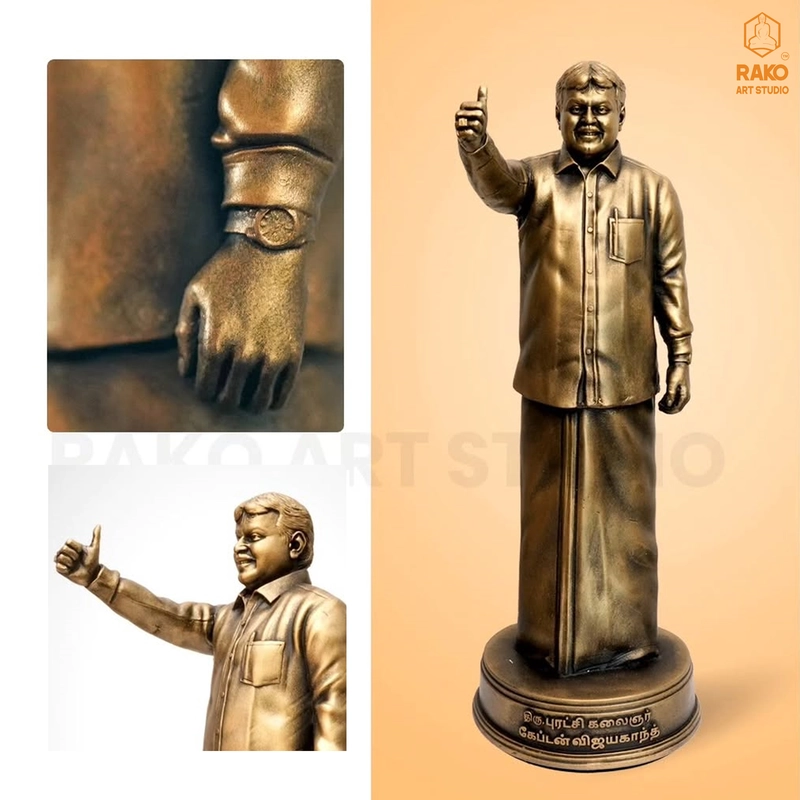 Vijaykanth Full Figure Sculpture