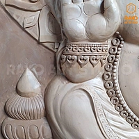 Vinayagar Wall Mural Relief Sculpture(A2)