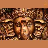 Vinayagar Wall Mural Relief Sculpture(A1)