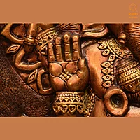 Vinayagar Wall Mural Relief Sculpture(A1)