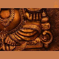Vinayagar Wall Mural Relief Sculpture(A1)