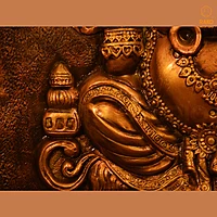 Vinayagar Wall Mural Relief Sculpture(A1)