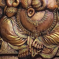 Vinayagar Wall Mural Relief Sculpture(A2)
