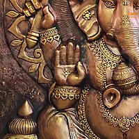 Vinayagar Wall Mural Relief Sculpture(A2)